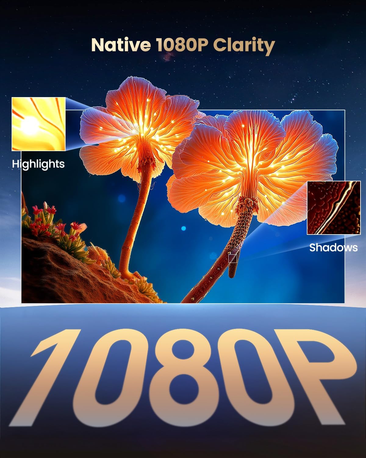 WiMiUS Portable Movie Projector